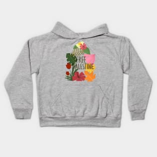 free Palestine T_T Kids Hoodie